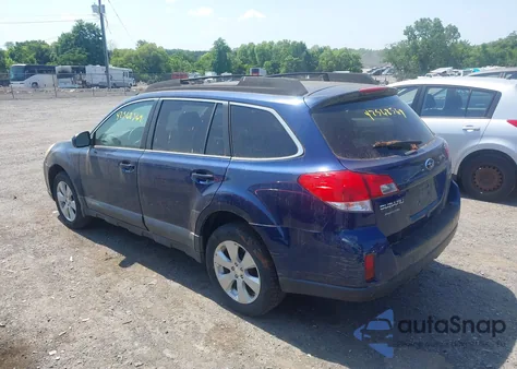2011 Subaru Outback 2.5I Premium from USA, damaged, VIN 4S4BRBGC4B3341229